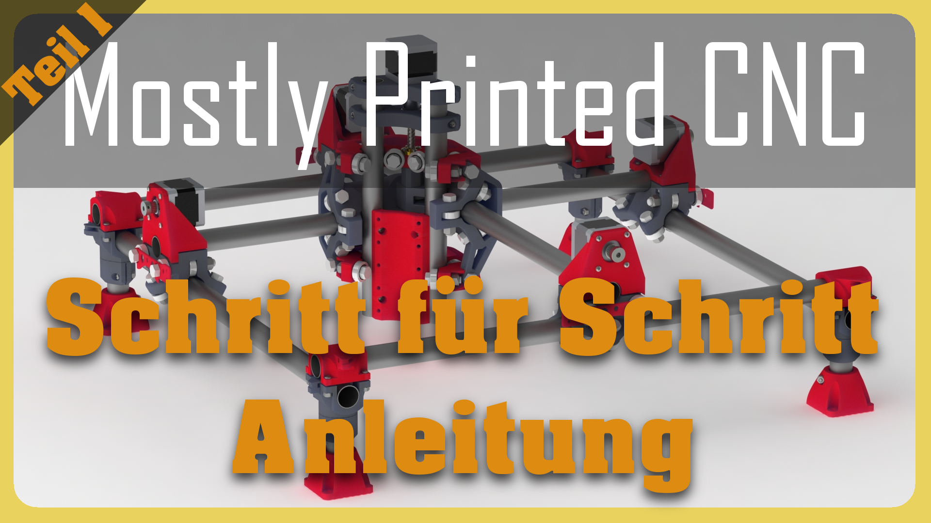 Teil 1. der Schritt für Schritt Anleitung für die MPCNC: Der Teiledruck